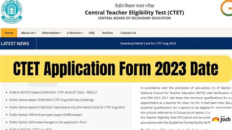 ustet results 2023-2024|CTET 2023: Notification, Application Form, Exam Date, Syllabus.
